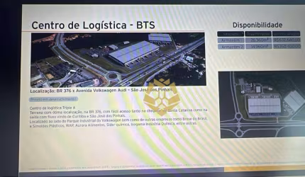 BTS- Barracões com projeto em desenvolvimento em excelente localização!