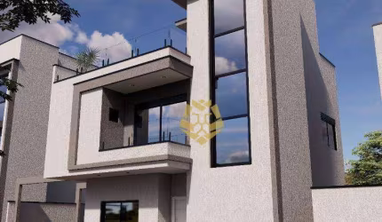 Sobrado com 2 dormitórios à venda, 148 m² por R$ 1.070.000,00 - Hauer - Curitiba/PR