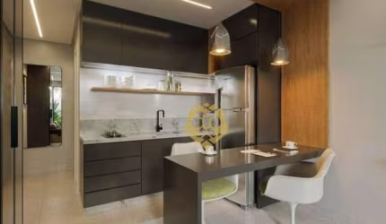 Studio com 1 dormitório à venda, 26 m² por R$ 319.017,87 - Alto da Rua XV - Curitiba/PR