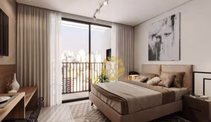 Studio com 1 dormitório à venda, 27 m² por R$ 331.361,51 - Alto da Rua XV - Curitiba/PR