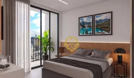 Studio com 1 dormitório à venda, 23 m² por R$ 307.970,00 - Alto da Rua XV - Curitiba/PR