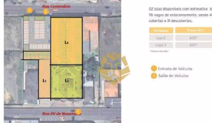 Loja com 810 m² por R$ 33.014 - Centro - Campo Largo/PR