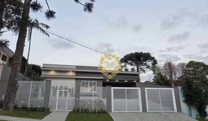 Magnífica casa atrás do Parque Barigui, com 3 suíte à venda, 597 m² por R$3.000,000,00 - Barigui - Curitiba/PR!!
