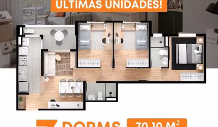 Liv Cardoso de Siqueira - Apartamento em construção à venda no condomínio Liv Cardoso de Siqueira no Centro de Mogi das Cruzes