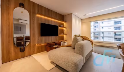 Duetto Damebe Residence - Apartamento Mobiliado à venda no Damebe Duetto Residence, no Loteamento Mogilar em  Mogi das Cruzes, com 2 suítes