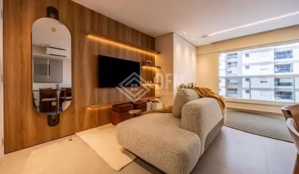Duetto Damebe Residence - Apartamento Mobiliado à venda no Damebe Duetto Residence, no Loteamento Mogilar em  Mogi das Cruzes, com 2 suítes