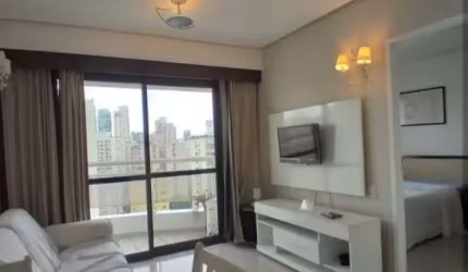 Flat com 1 quarto à venda na Alameda dos Anapurus, 1661, Moema, São Paulo por R$ 430.000