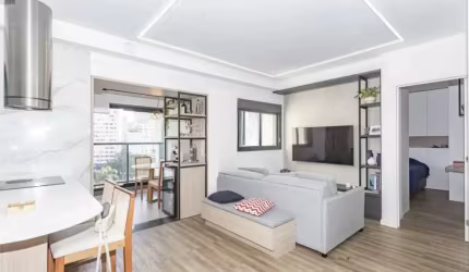 Apartamento com 1 quarto à venda na Rua Professor Doutor José Marques da Cruz, 148, Brooklin, São Paulo por R$ 1.060.000