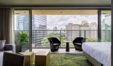 Apartamento com 1 quarto para alugar na Rua Funchal, 65, Vila Olímpia, São Paulo por R$ 25.000