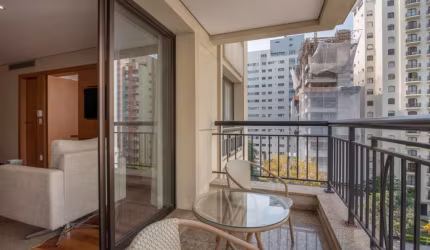 Flat com 1 quarto à venda na Alameda Casa Branca, 909, Jardim Paulista, São Paulo por R$ 1.000.014