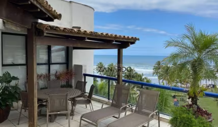 Cobertura com 5 dormitórios para alugar, 420 m² por R$ 25.001,42/mês - Riviera de São Lourenço - Bertioga/SP