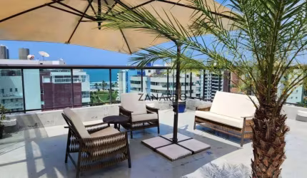 Cobertura vista mar para venda em Riviera de São Lourenço