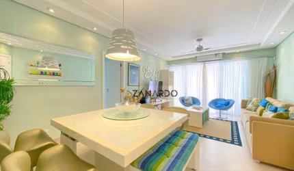Apartamento 4 dormitórios sendo 3 suítes à venda, 144 m² por R$ 3.500.000 - Riviera de São Lourenço - Bertioga/SP