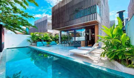 Casa Village de alto padrão no Golf Club da Riviera, 5 suítes à venda, 863 m² por R$ 13.000.000 - Riviera de São Lourenço - Bertioga/SP