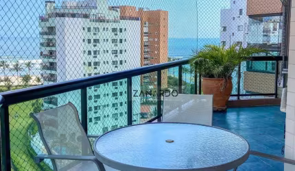 Apartamento vista mar e pé na grama 3 dormitórios sendo 1 suíte à venda, 114 m² por R$ 3.300.000 - Riviera de São Lourenço - Bertioga/SP