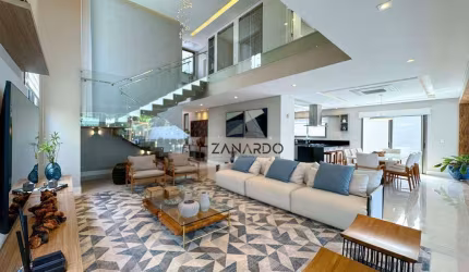 Casa de alto padrão com 5 quartos à venda por R$ 10.500.000 - Riviera de São Lourenço - Bertioga/SP