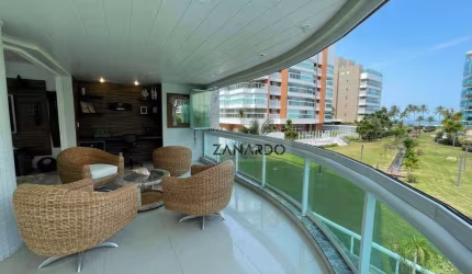 Apartamento Garden em Riviera de São Lourenço com vista mar
