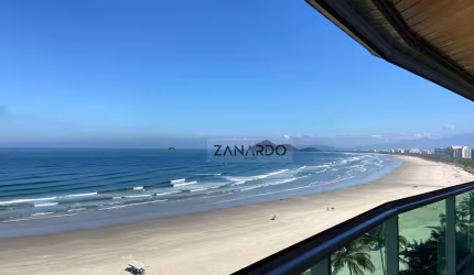 Apartamento pé na areia em Riviera de São Lourenço