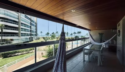 Apartamento Pé na Grama, vista mar em Riviera de São Lourenço