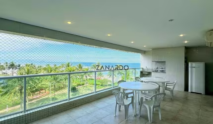 Apartamento pé na areia para venda ou locação anual em Riviera de São Lourenço