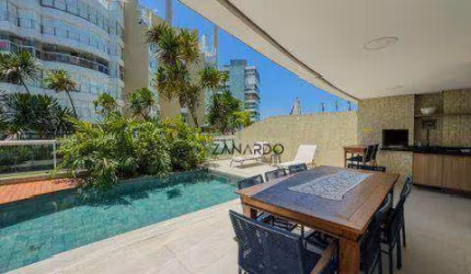 Apartamento térreo vista mar e pé na grama para locação em Riviera de São Lourenço