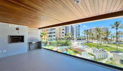 Apartamento vista mar e pé na grama em Riviera de São Lourenço