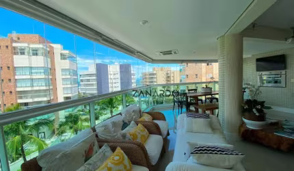 Apartamento 5 suítes, 192 m² - venda por R$ 8.500.000 ou aluguel por R$ 25.000/mês - Riviera de São Lourenço - Bertioga/SP