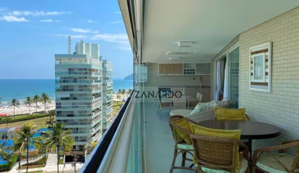 Apartamento vista mar, 4 suítes, 185 m² para venda - Riviera de São Lourenço - Bertioga/SP