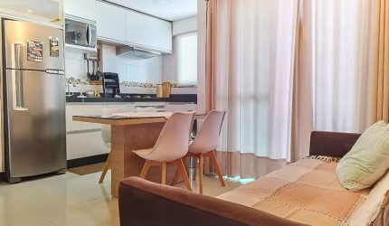 EXCELENTE APARTAMENTO Á VENDA, MOBILIADO!!