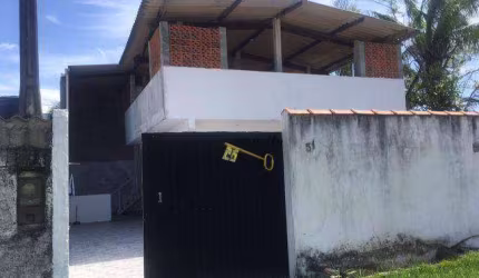 Casa com 2 dormitórios à venda por R$ 250.000,00 - Indaiá - Itanhaém/SP