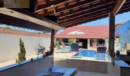 Casa com 4 dormitórios à venda, 220 m² por R$ 550.000,00 - Bopiranga - Itanhaém/SP