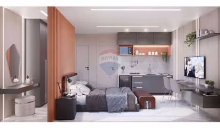 Apartamento studio em Manaíra com 24 m2 a 350 m da praia a partir de R$ 314.900 - João Pessoa -PB