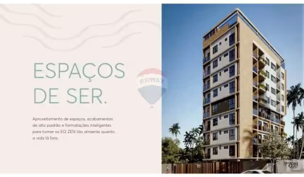 Vendo apartamento com 1 quarto  ,a 120 metros do mar  33 m2 por R$ 260 Mil -Intermares/Cabedelo-PB
