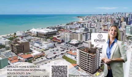 Flat à venda, 20 m², KIMOLOS Home &amp; Service, Jardim Oceania, João Pessoa, PB