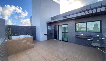 COBERTURA PARA VENDA COM 3 QUARTOS NO ICONIUM RESIDENSE JARDIM CIDADE UNIVERSITÁRIA JOÃO PESSOA PB
