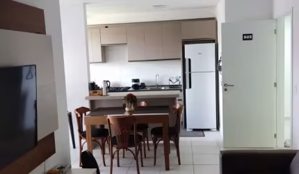 Apartamento mobiliado