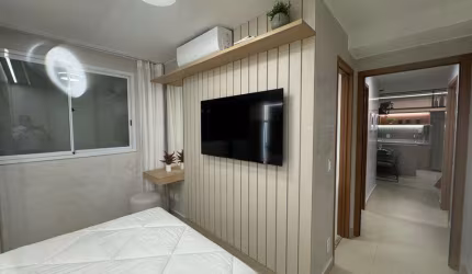 VENDO APARTAMENTO 3 QUARTOS SENDO 1 SUITE, VARANDA, LAZER COMPLETO – UP RESORT RESIDENCIAL – SAMAMBAIA SUL/DF