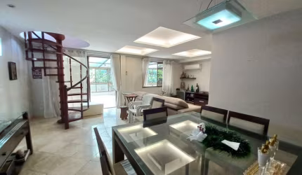 Cobertura Duplex no Recreio - Entre os Postos 10 e 11 - Com Piscina e Churrasqueira