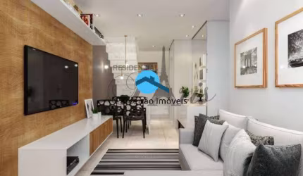Sobrado com 2 dormitórios à venda, 89 m² - Vila Príncipe de Gales - Santo André/SP