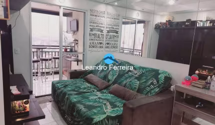 Lindo 2 dorm/ suíte 1 vaga - Terraço Gourmet - Estuda Permuta Sobrado