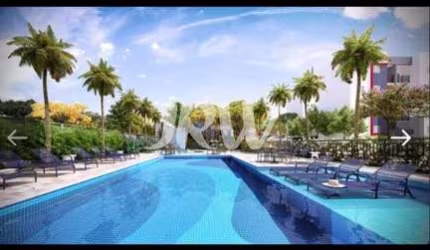 Apto Evo Residence com varanda Gourmet e Garden