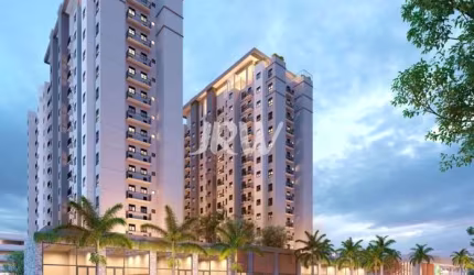 Apartamento de 2 dormitórios sendo uma suite com 43,97 quarto à venda no bairro cidade nova próximo ao Centro o Izzi Residence em indaiatuba SP.