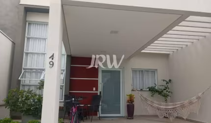 CASA TÉRREA PARA VENDA NO CONDOMÍNIO JARDIM DOS IMPÉRIOS - VILA ITU NA CIDADE DE INDAIATUBA - SP  Área do Terreno: 150m² Área Construída: 105m²  3 dor