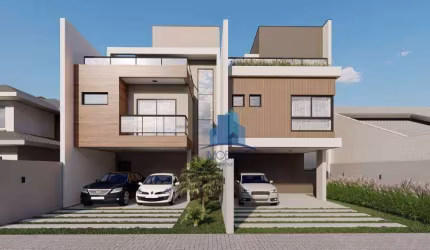 Sobrado à venda, 155 m² por R$ 1.155.000,00 - Costeira - São José dos Pinhais/PR