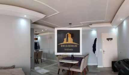 Apartamento com 3 dormitórios à venda, 90 m² por R$ 530.000,00 - Monte Castelo - São José dos Campos/SP