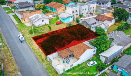 Terreno à venda na Rua Francisco Marthaus, 422, Jardim das Palmeiras, Campo Largo por R$ 240.000