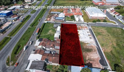 Terreno à venda na Rua Sergipe, 52, Vila Itaqui, Campo Largo por R$ 850.000