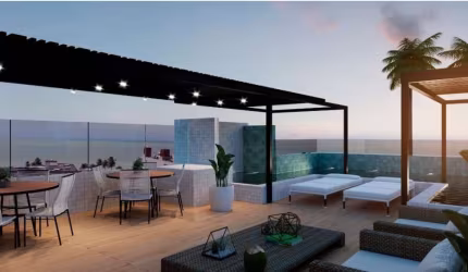 Flat com 2 dormitórios à venda, 51 m² por R$ 375.694,43 - Bessa - João Pessoa/PB