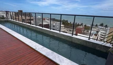 Flat com 1 dormitório à venda, 30 m² por R$ 290.000,00 - Intermares - Cabedelo/PB