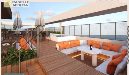 Apartamento com 2 dormitórios à venda, 53 m² por R$ 429.000,00 - Intermares - Cabedelo/PB